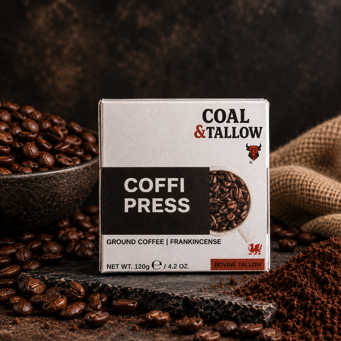 The Coffee Soap Made for Men Who Like to Get Stuck In